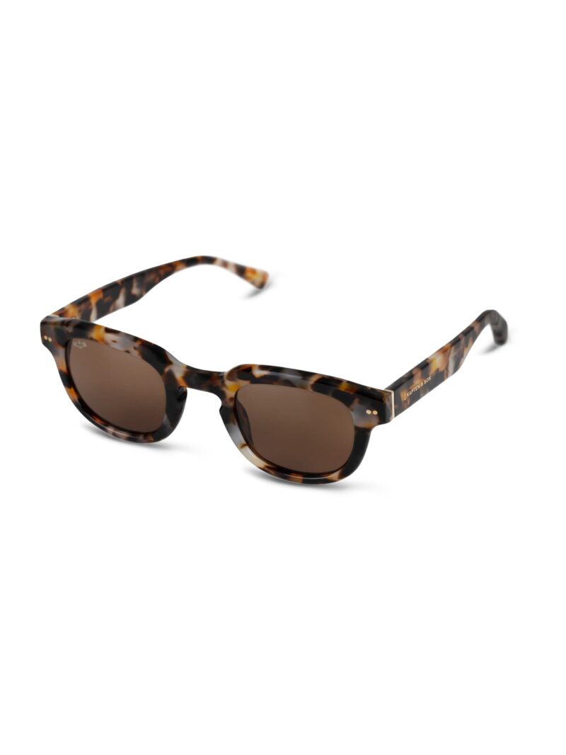 Kapten & Son Ochelari de soare 'Bilbao Desert Speckled Brown'  maro / portocaliu deschis / negru