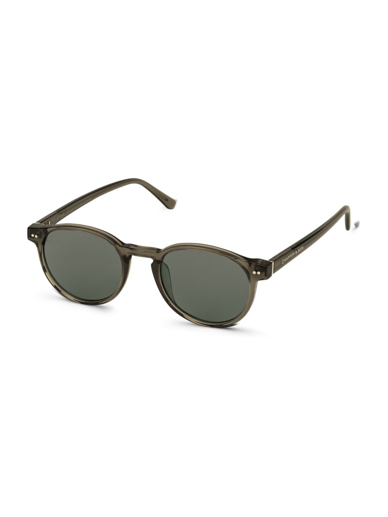 Kapten & Son Ochelari de soare 'Marais Transparent Olive Green'  kaki