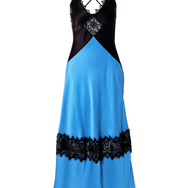 Karen Millen Rochie  azur / negru