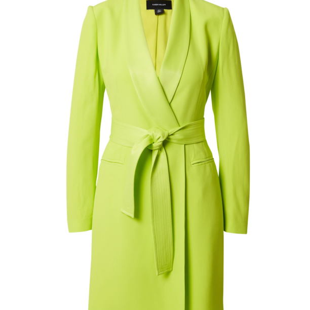 Karen Millen Rochie de cocktail  verde limetă