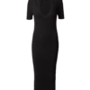 Karen Millen Rochie tricotat  negru