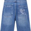 Karl Kani Jeans  albastru / alb