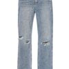 Karl Kani Jeans  albastru denim / alb