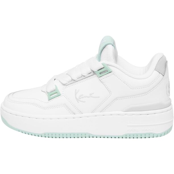 Karl Kani Sneaker low  verde mentă / alb