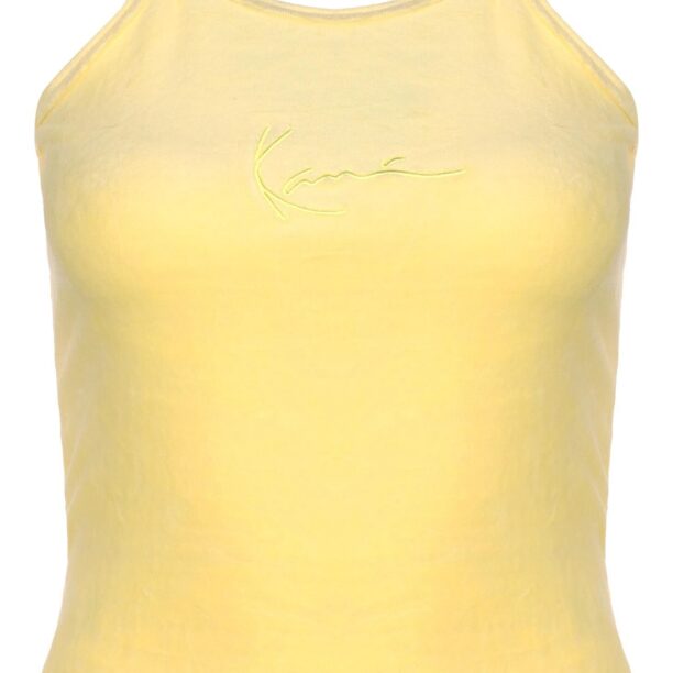 Karl Kani Top  galben pastel