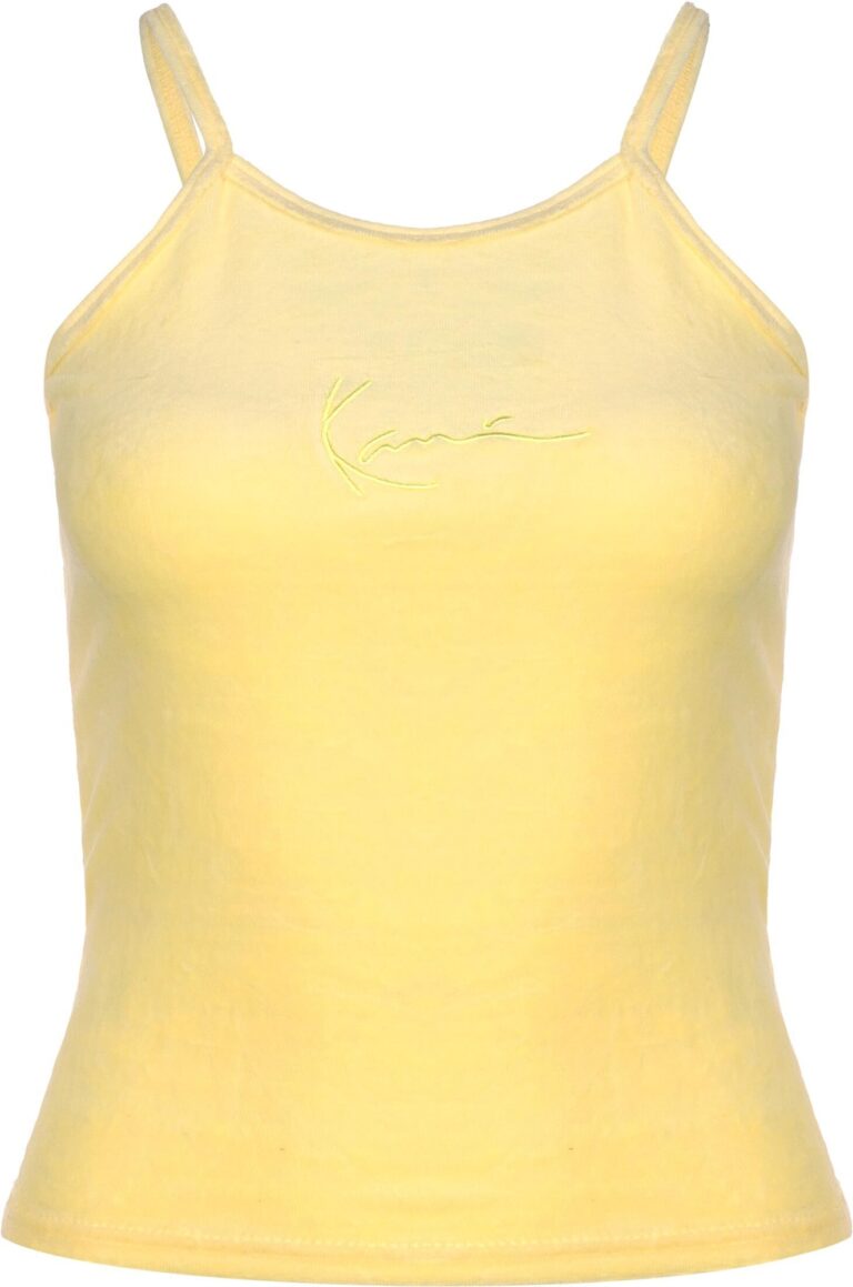 Karl Kani Top  galben pastel