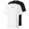 Karl Kani Tricou 'Essential'  roșu / negru / alb