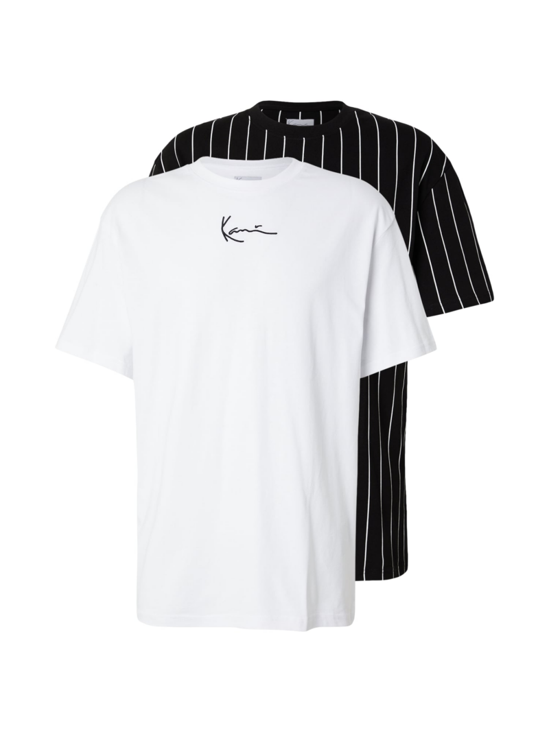 Karl Kani Tricou 'Essential'  roșu / negru / alb