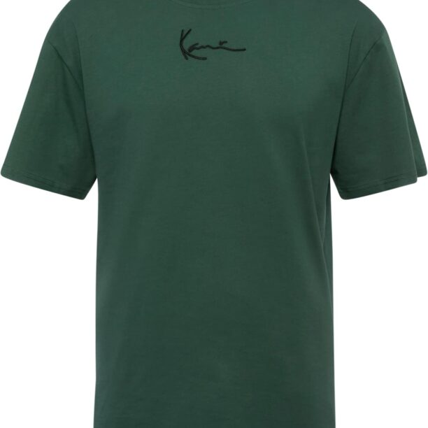 Karl Kani Tricou 'Essential'  verde închis / negru