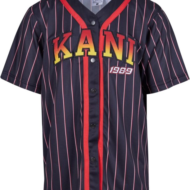 Karl Kani Tricou 'KM233-003-1'  galben / roși aprins / negru / alb