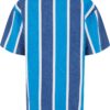 Karl Kani Tricou  albastru / albastru aqua / alb