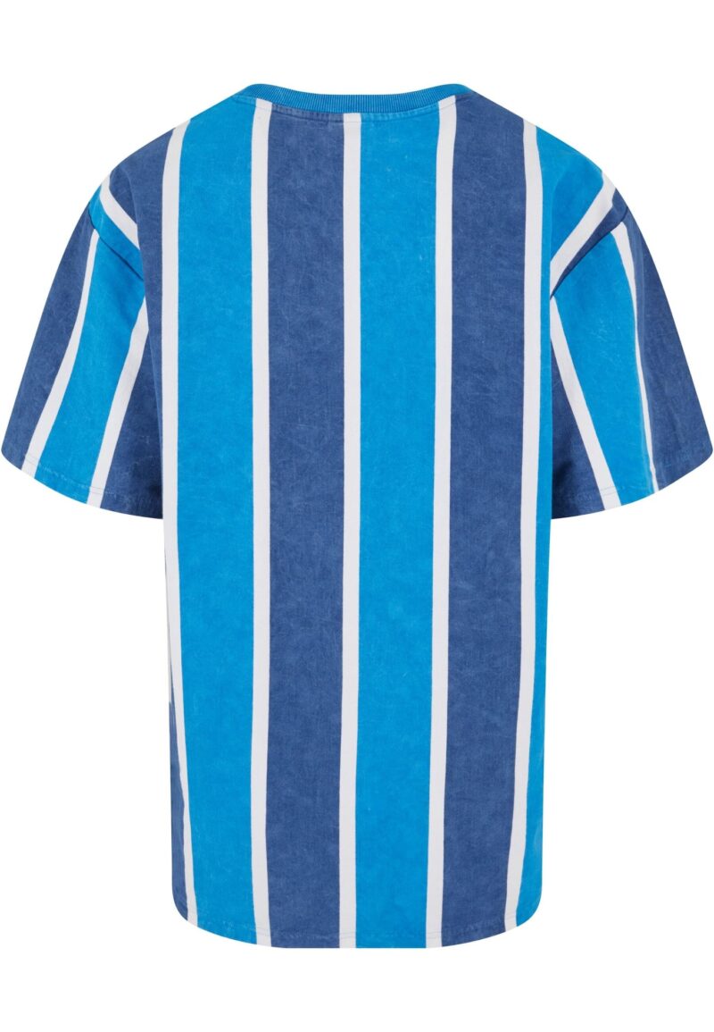 Karl Kani Tricou  albastru / albastru aqua / alb