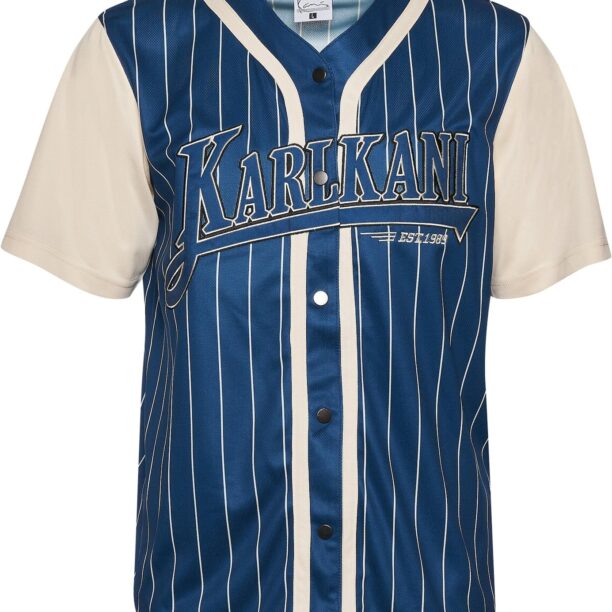 Karl Kani Tricou  crem / bleumarin