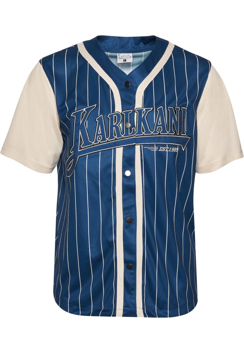 Karl Kani Tricou  crem / bleumarin