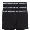 Karl Lagerfeld Boxeri  negru / alb