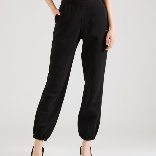 Karl Lagerfeld Pantaloni 'Ikonik 2.0 chouptt'  negru / alb