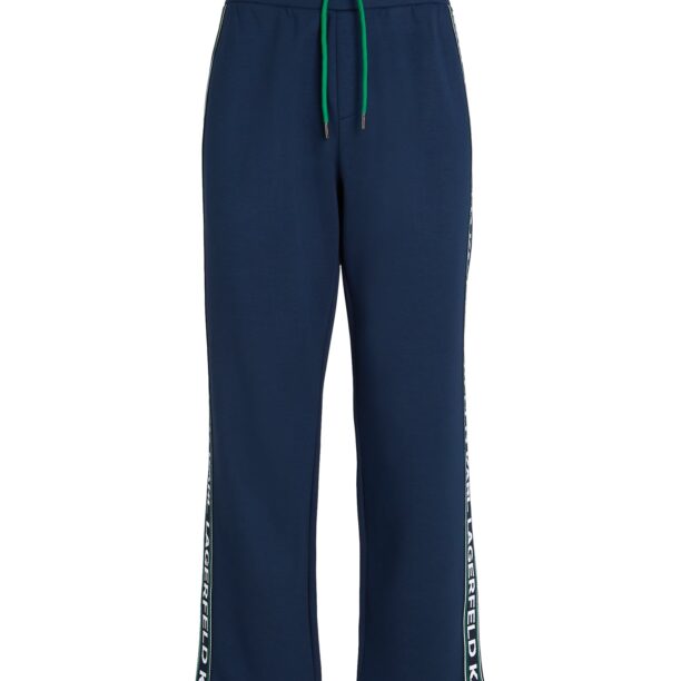 Karl Lagerfeld Pantaloni  albastru marin / verde / negru / alb