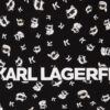 Karl Lagerfeld Plase de cumpărături  negru / alb