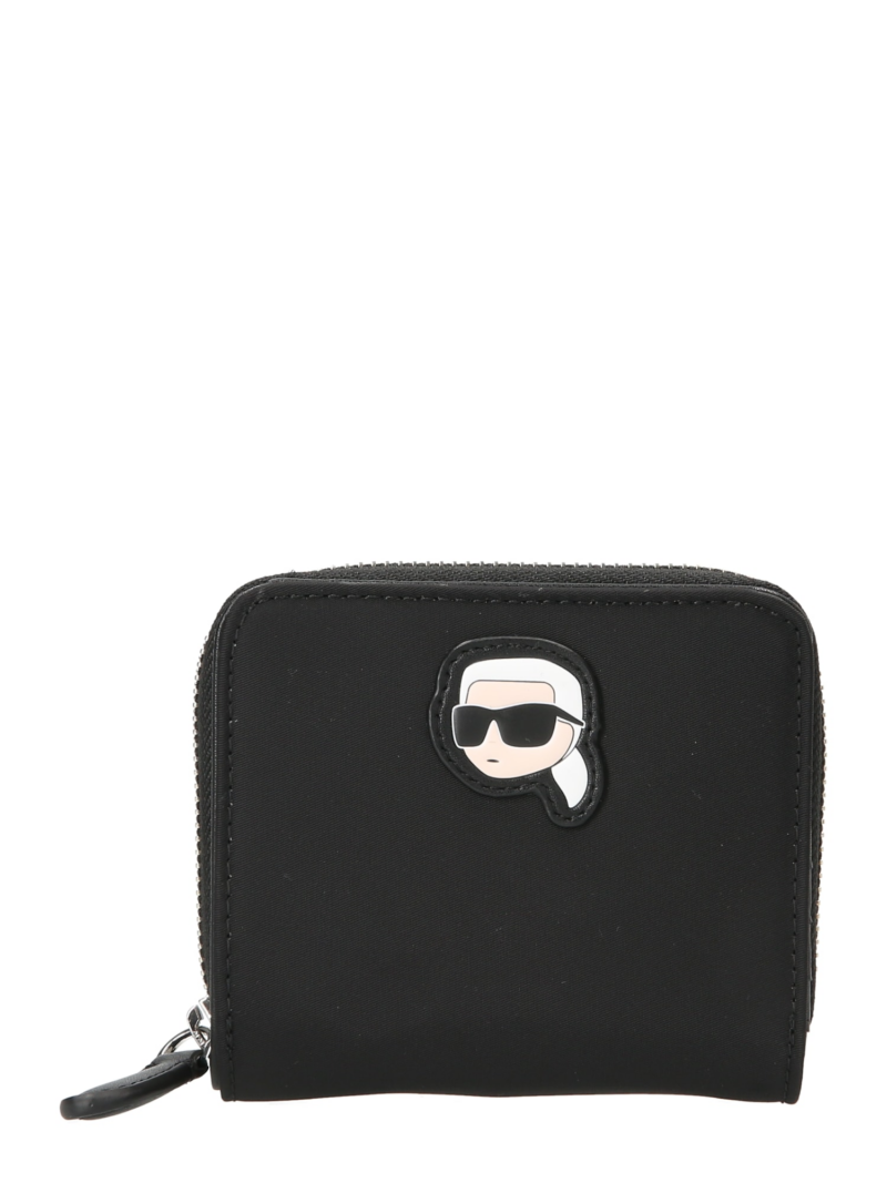 Karl Lagerfeld Portofel  negru / alb