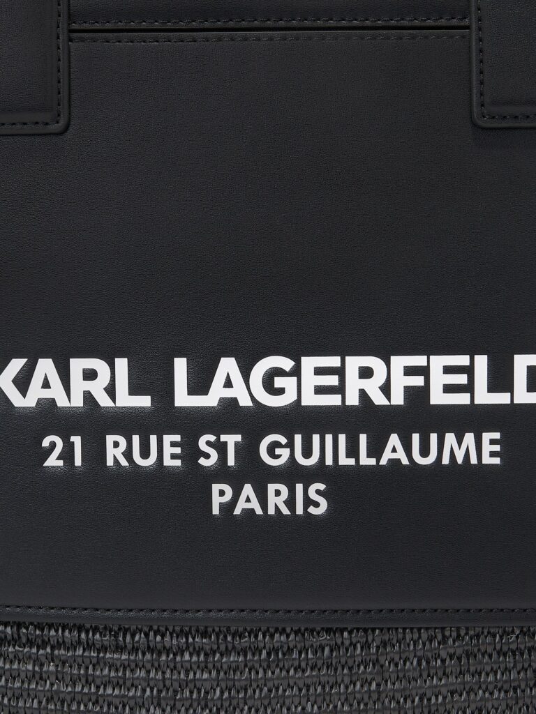 Karl Lagerfeld Poșete  negru / alb preţ