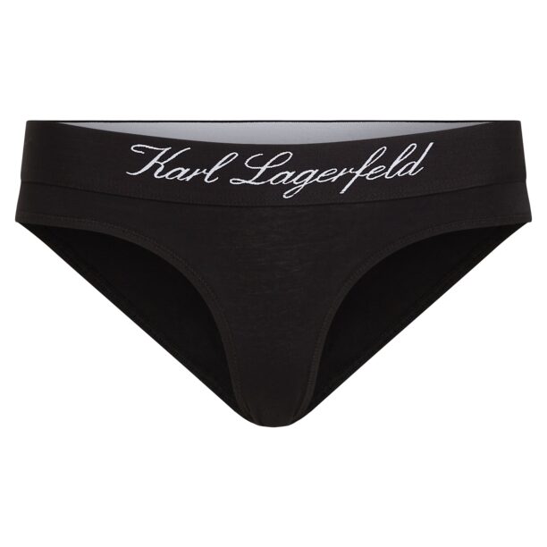 Karl Lagerfeld Slip 'Hotel'  negru / alb