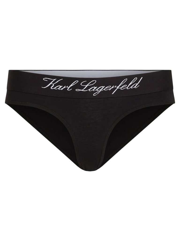 Karl Lagerfeld Slip 'Hotel'  negru / alb