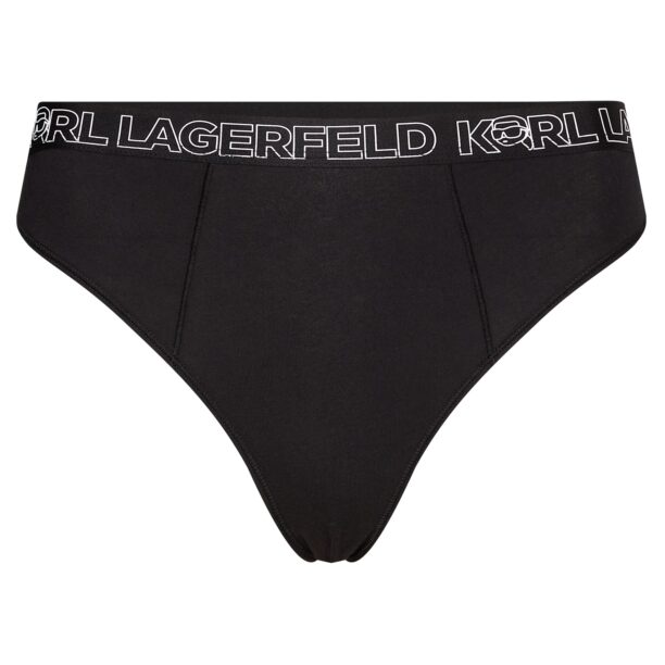 Karl Lagerfeld Slip ' Ikonik 2.0'  negru / alb