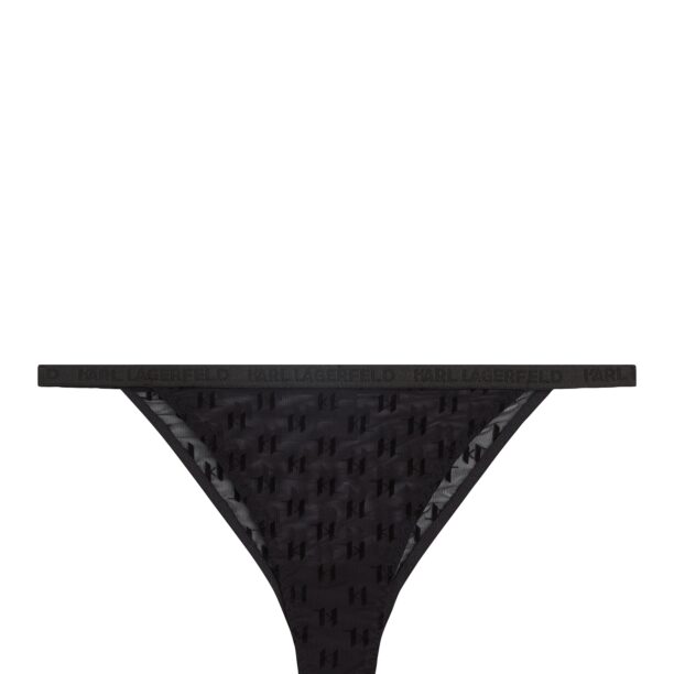 Karl Lagerfeld Slip  negru