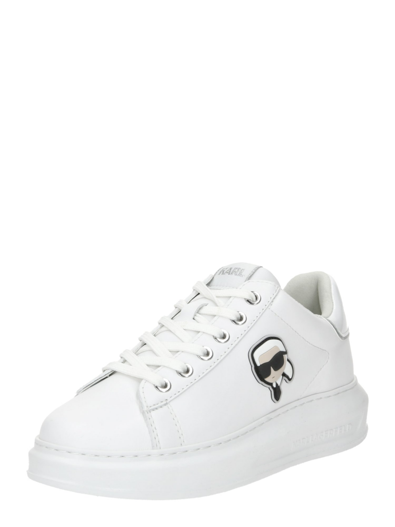 Karl Lagerfeld Sneaker low  crem / negru / alb