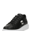 Karl Lagerfeld Sneaker low  negru / alb