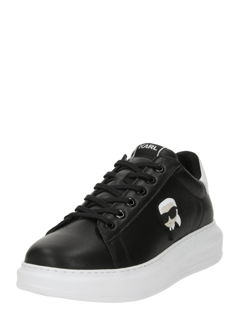 Karl Lagerfeld Sneaker low  negru / alb