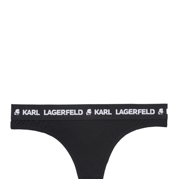 Karl Lagerfeld Tanga  negru / alb