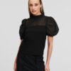 Karl Lagerfeld Top  negru