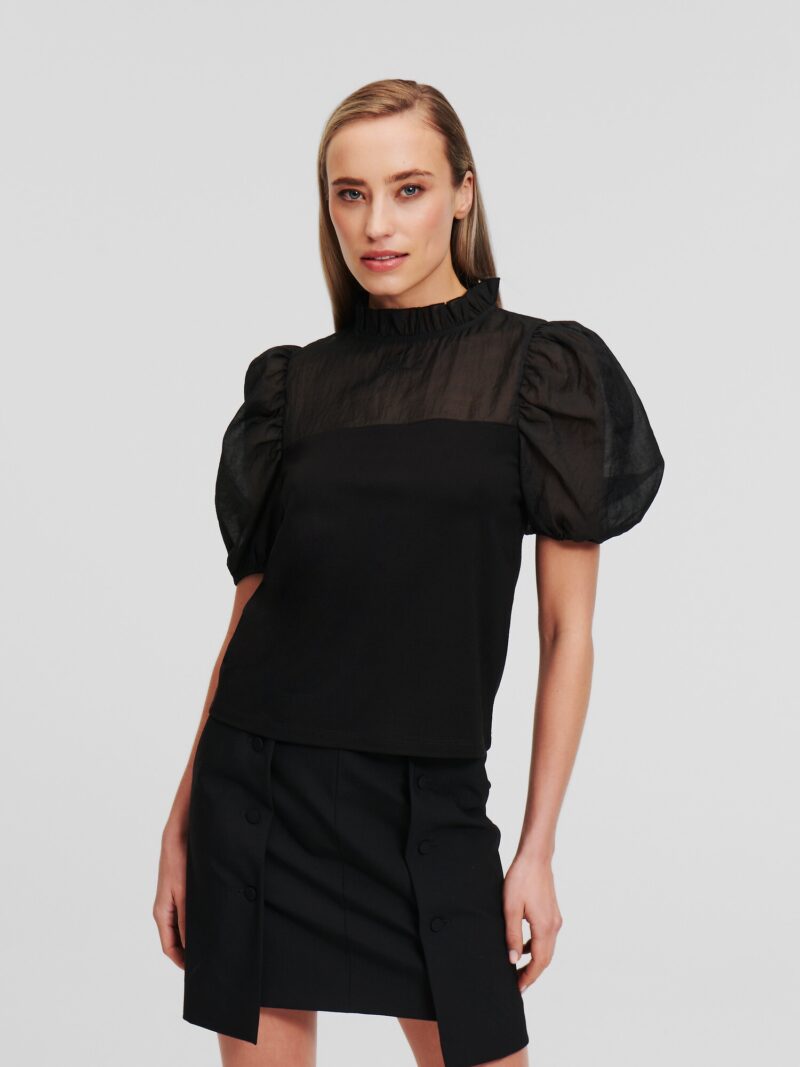 Karl Lagerfeld Top  negru