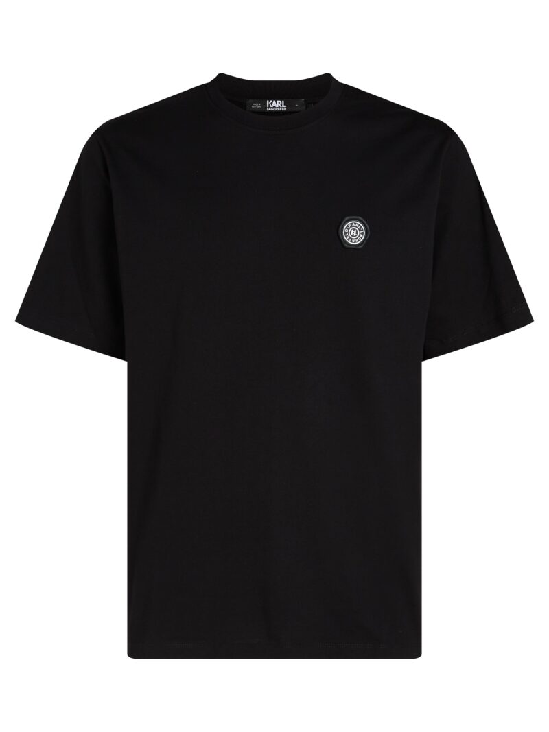 Karl Lagerfeld Tricou 'Wax Seal'  negru