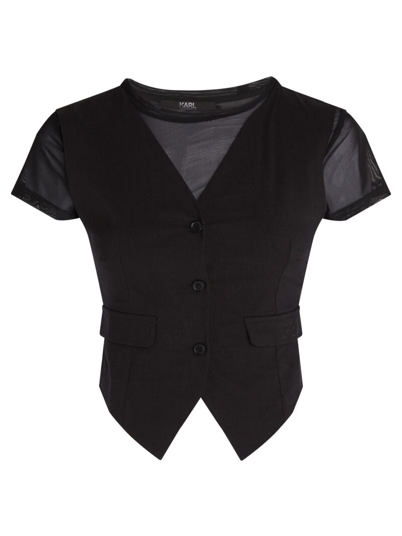 Karl Lagerfeld Tricou  negru