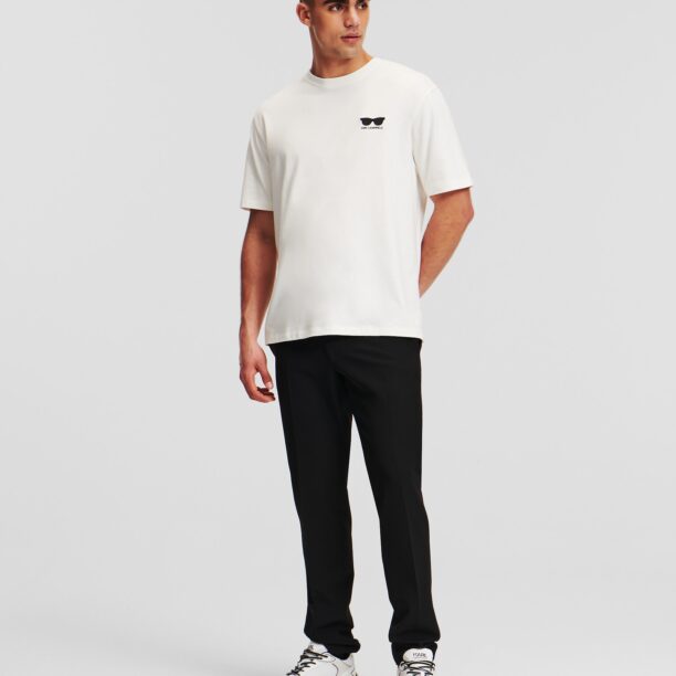 Preţ Karl Lagerfeld Tricou  negru / alb