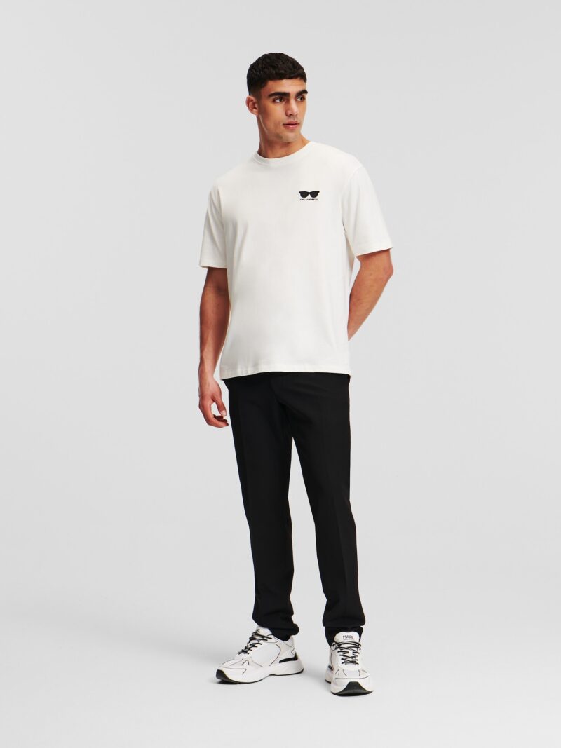 Preţ Karl Lagerfeld Tricou  negru / alb