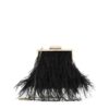 Kazar Clutch  auriu / negru