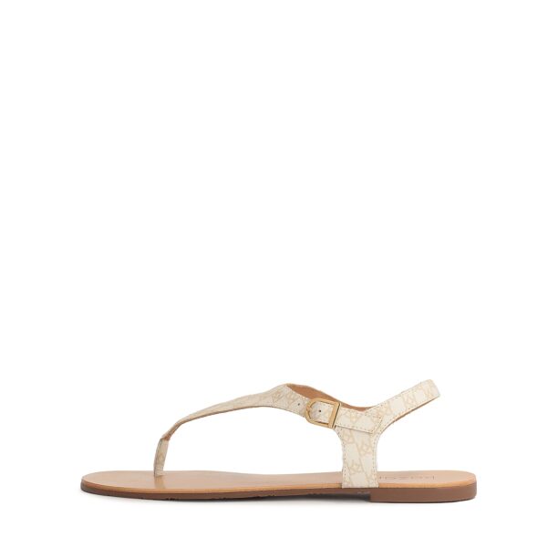 Kazar Flip-flops  maro / alb murdar