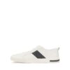 Kazar Sneaker low  negru / alb murdar