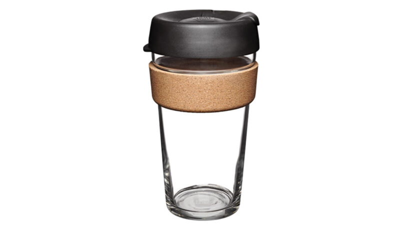 KeepCup Cork Brew Black L - 16oz / 454ml