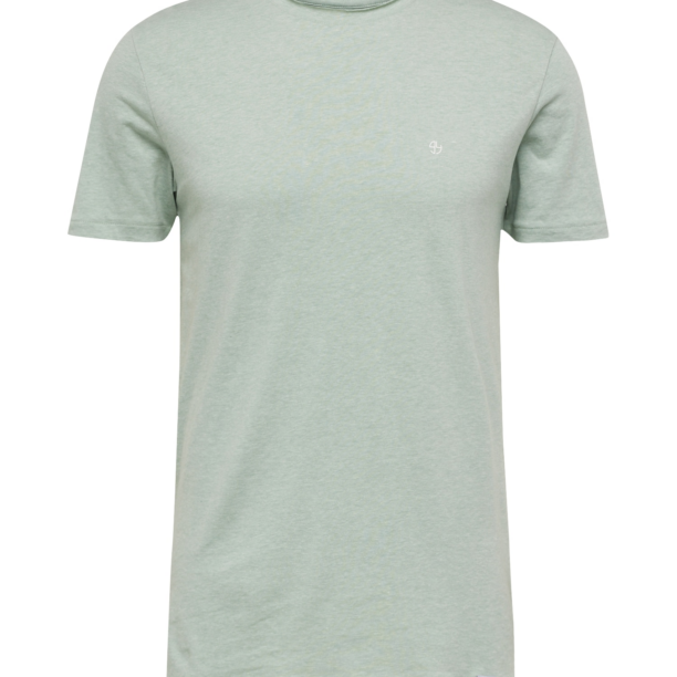 Key Largo Tricou 'MT MIND'  verde pastel / alb