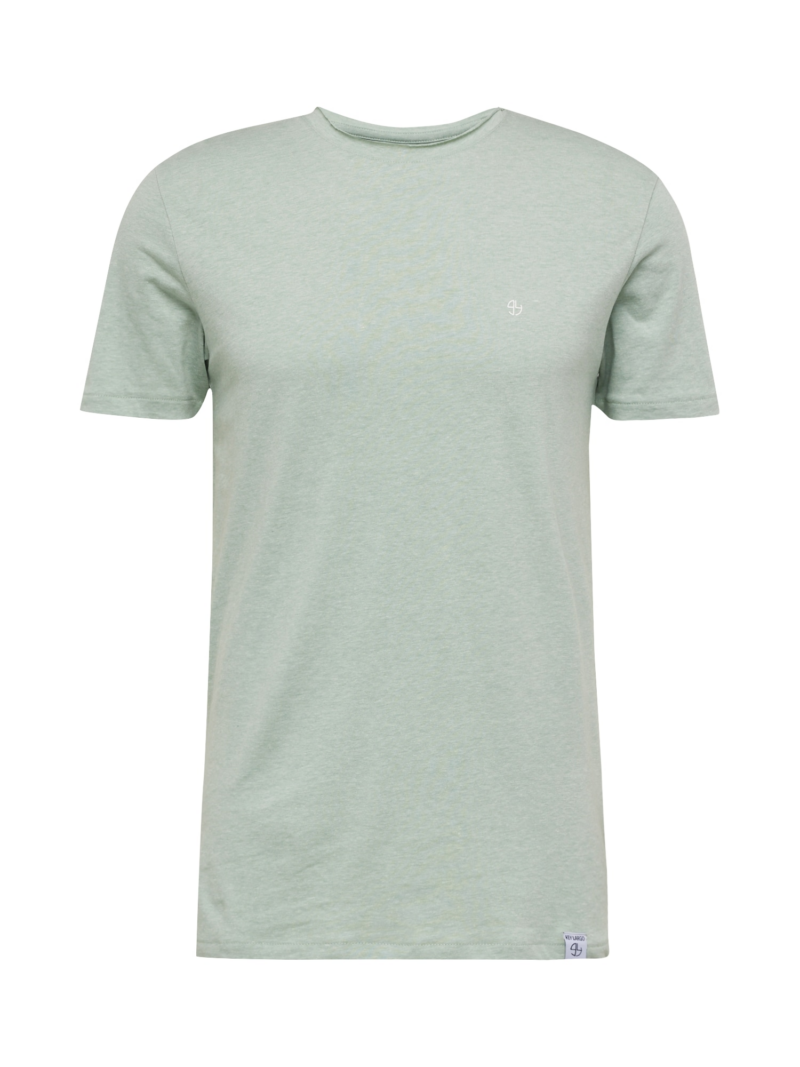 Key Largo Tricou 'MT MIND'  verde pastel / alb