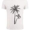 Key Largo Tricou 'MT OCEAN DRIVE'  gri / alb