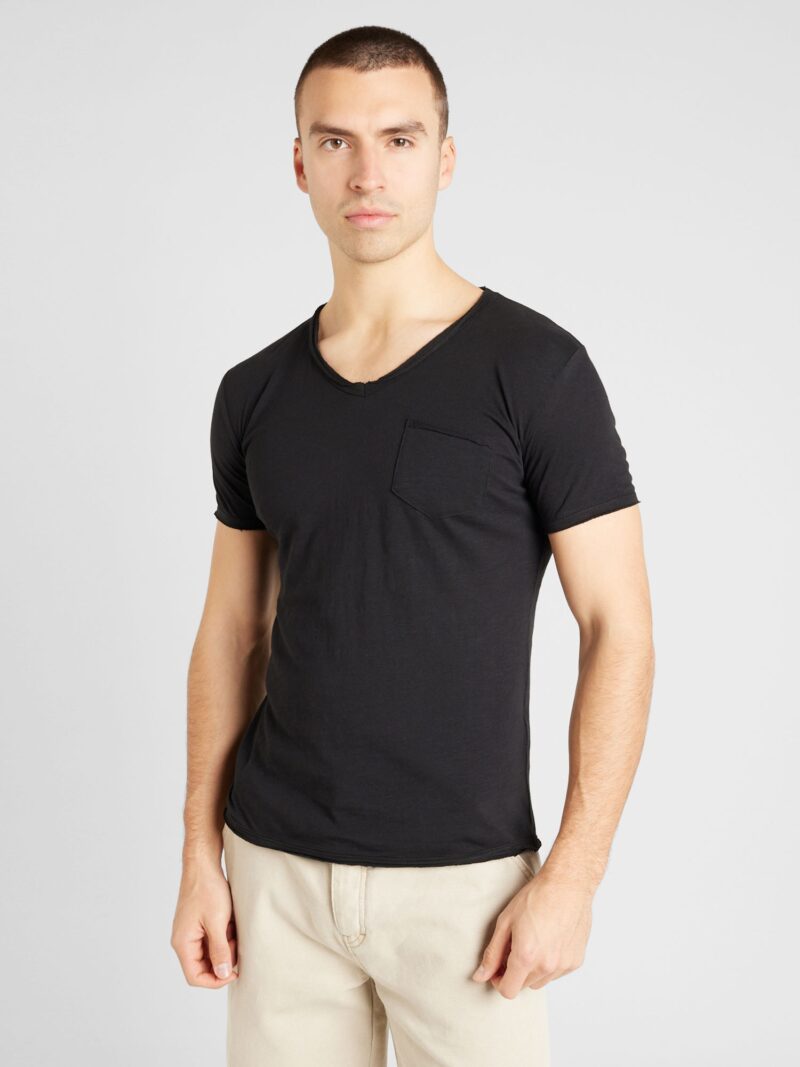 Key Largo Tricou 'WATER'  negru