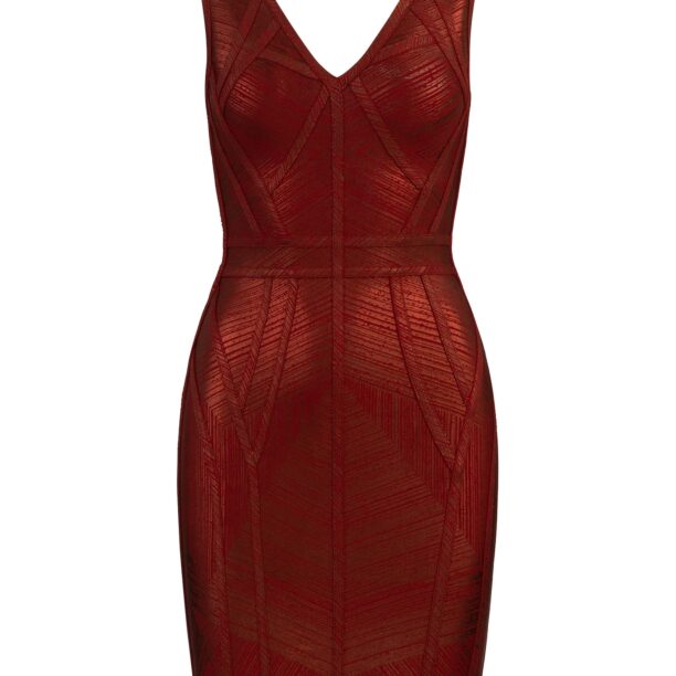 Kraimod Rochie  bronz / roșu burgundy