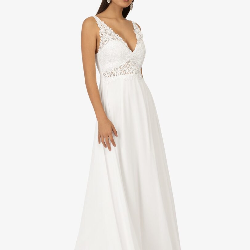 Kraimod Rochie de seară  alb preţ