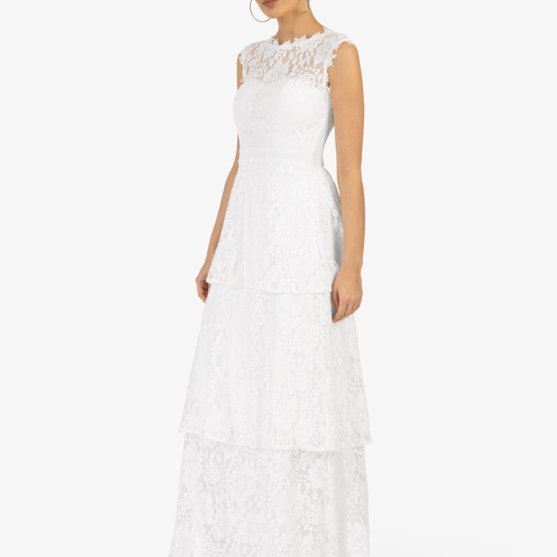 Kraimod Rochie de seară  alb preţ