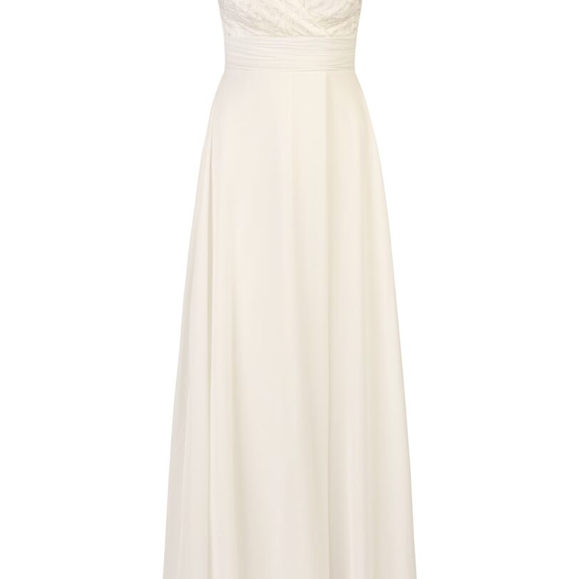 Kraimod Rochie de seară  alb natural